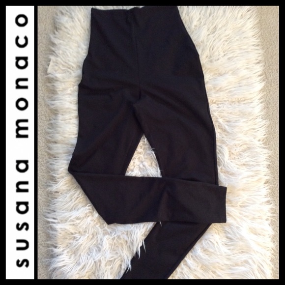 NWOT Susana Monaco High Waisted Legging - Picture 7 of 11